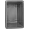 Global Industrial Plastic, 33-3/10 in L, 24-3/5 in W, 27-2/5 in H 800312GY - alternate 4